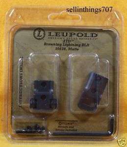 Leupold STD Browning Lightning BLR Matte 2PC Base 50238  