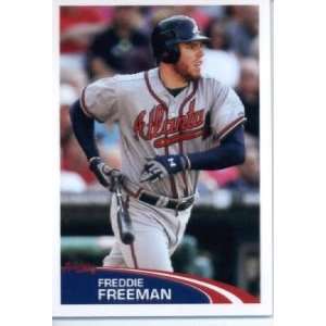   Baseball MLB Sticker #131 Freddie Freeman Atlanta Braves: Sports