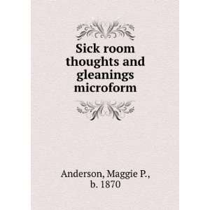   thoughts and gleanings microform Maggie P., b. 1870 Anderson Books