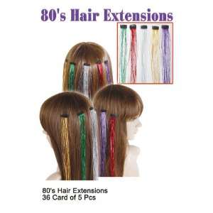  HOT! 80s Hair Extensions Kit   Wholesale Lot   180 pieces 