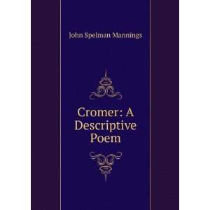Cromer A Descriptive Poem John Spelman Mannings  Books