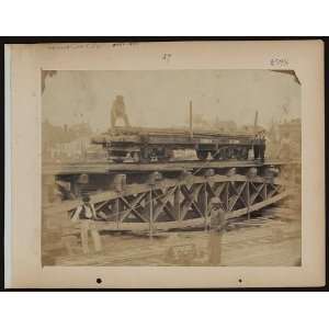  Second experiment,board trusses,Railroad Car,Bridge