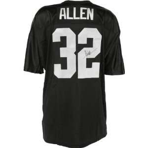  Marcus Allen Autographed Jersey  Details: Raiders, Black 