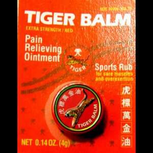  Red Extra Strength Tiger Balm 4 grams .14 oz: Everything 