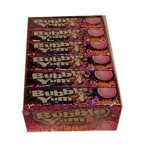 Bubble Yum Bubble Gum Original Flavor:  Grocery & Gourmet 