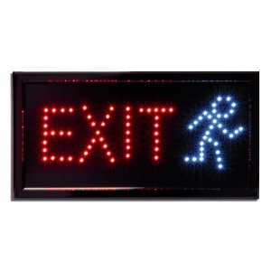    LED Neon Lighted Exit Sign   Business Sign: Office Products