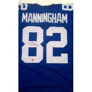  Mario Manningham Signed New York Giants Jersey: Everything 