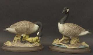 Boehm PORCELAIN BIRD Figurine Pair CANADA GEESE 61590  