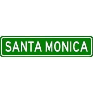  SANTA MONICA City Limit Sign   High Quality Aluminum 