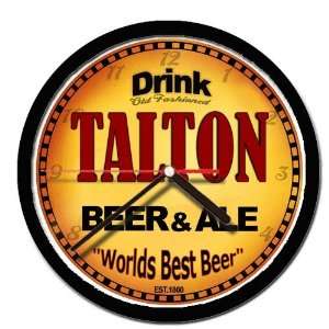  TALTON beer and ale cerveza wall clock: Everything Else