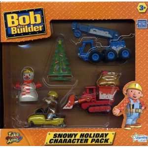  Bob the Builder Take Along Snowy Holiday Character Pack 