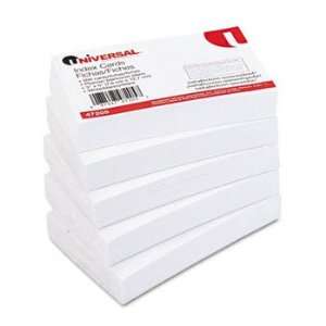  Unruled Index Cards, 3 x 5, White, 500/Pack Electronics