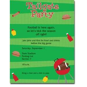   Blank Stock Letterhead   Tailgate Party