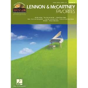 com Lennon & McCartney Favorites   Piano Play Along Volume 68   Book 