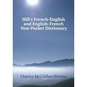    French Vest Pocket Dictionary Charles McClellan Stevens Books