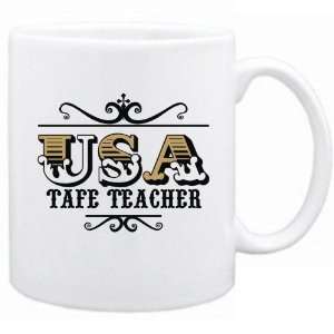  New  Usa Tafe Teacher   Old Style  Mug Occupations: Home 