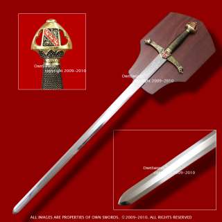 41 Lancelot Medieval Fantasy Long Sword Unsharpened  