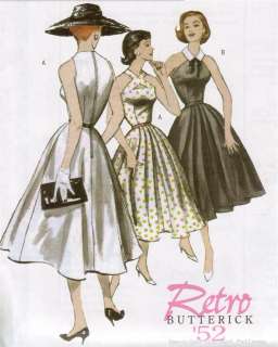 Vintage 50s Dress PATTERN Retro Rockabilly/Swing Dance  