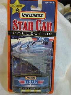 Matchbox Star Car Collection Top Gun Swing Wing Jet  