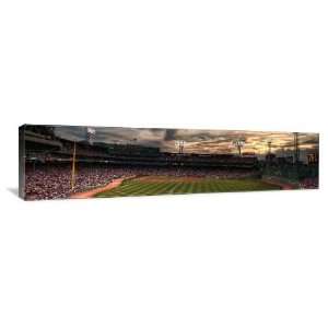 Fenway Park at Sunset   Gallery Wrapped Canvas   Museum Quality  Size 