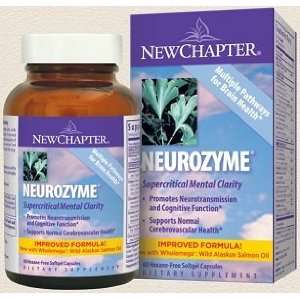  New Chapter Neurozyme 60 hexane free sofgels: Health 