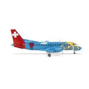  Herpa Crossair SF 340 1200 700 Years Swiss Federation 