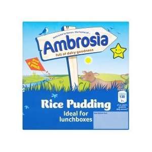 Ambrosia Creamed Rice Pudding 4 X 125G x 4:  Grocery 