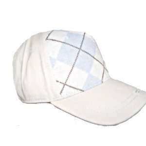  Bula check hat cap   Adult One Size Fit All   70 % cotton 