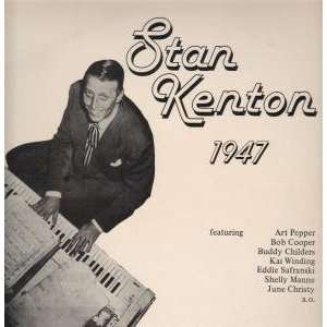  1947 LP (VINYL) ITALIAN QUEEN DISC 1982: STAN KENTON AND 