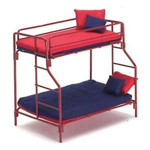  Dollhouse Miniature Red Metal Bunk Bed: Everything Else