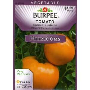 Burpee 63115 Heirloom Tomato Burpees Jubilee Seed Packet 