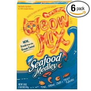 Meow Mix Seafood Medley Surp, 18 Ounce: Grocery & Gourmet Food