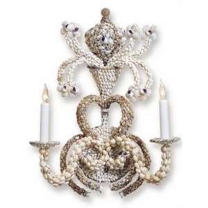  Grotto Shell Wall Sconce