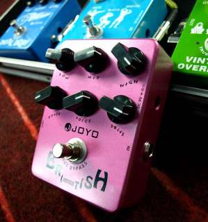 New JOYO JF 16 Guitar British Sound Amplifier Effect Pedal Purple Free 