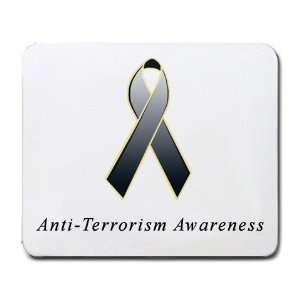  Anti Terrorism Awareness Ribbon Mouse Pad
