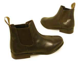BROWN REAL LEATHER HORSE RIDING CHILDS JODHPUR ADULTS JODPHUR BOOTS 