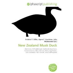  New Zealand Musk Duck (9786132649584) Books