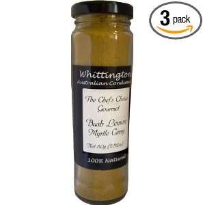 Whittingtons Bush Lemon Myrtle Curry 100% Natural, 2.82 Ounce (Pack of 