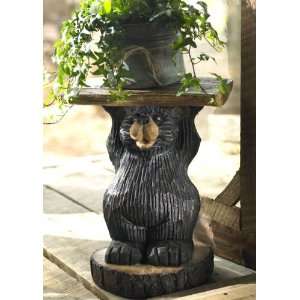   Black Bear Plant Stand   BACKORDERED UNTIL 1/15/2010: Office Products