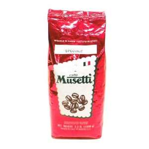 Caffe Musetti Special Blend Coffee Beans Grocery & Gourmet Food