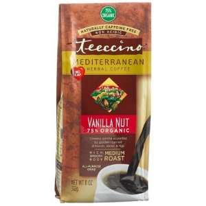 Teeccino Caffeine Free Herbal Coffee, Mediterranean Vanilla Nut, 11 oz 