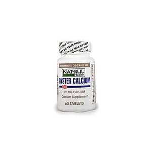  Nat Rul Oyster Calcium 500 Mg Tablets 60 Health 