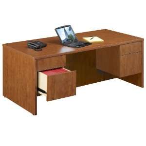   Case Furniture 30 x 60 Compact DoublePedestal Desk