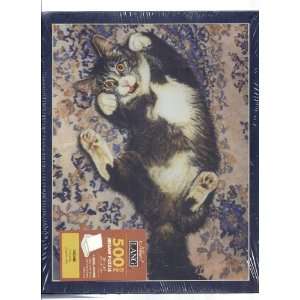   Cat JIGSAW 500 Piece Puzzle by LANG  ART by Suellen Ross: Toys & Games