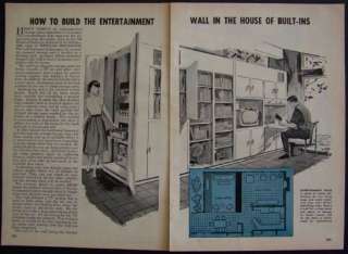 Entertainment Center Wall Room Divider HowTo PLANS  