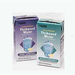 Resource Thickened Water (Lemon Flavored) (Nectar Consistency   Case 