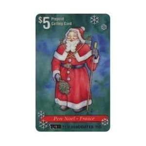   Phone Card: $5. 1995 Santa: Pere Noel   France: Everything Else