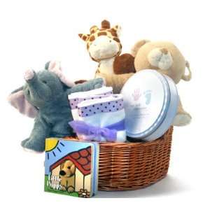com Plush Bear, Giraffe, and Elephant Animals   Baby Boy or Girl Gift 