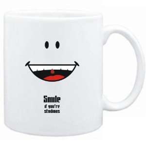    Mug White  Smile if youre studious  Adjetives