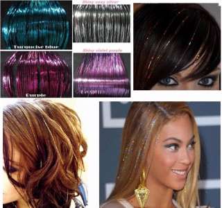 Hair Tinsel is the hottest new Salon product in hair bling! 